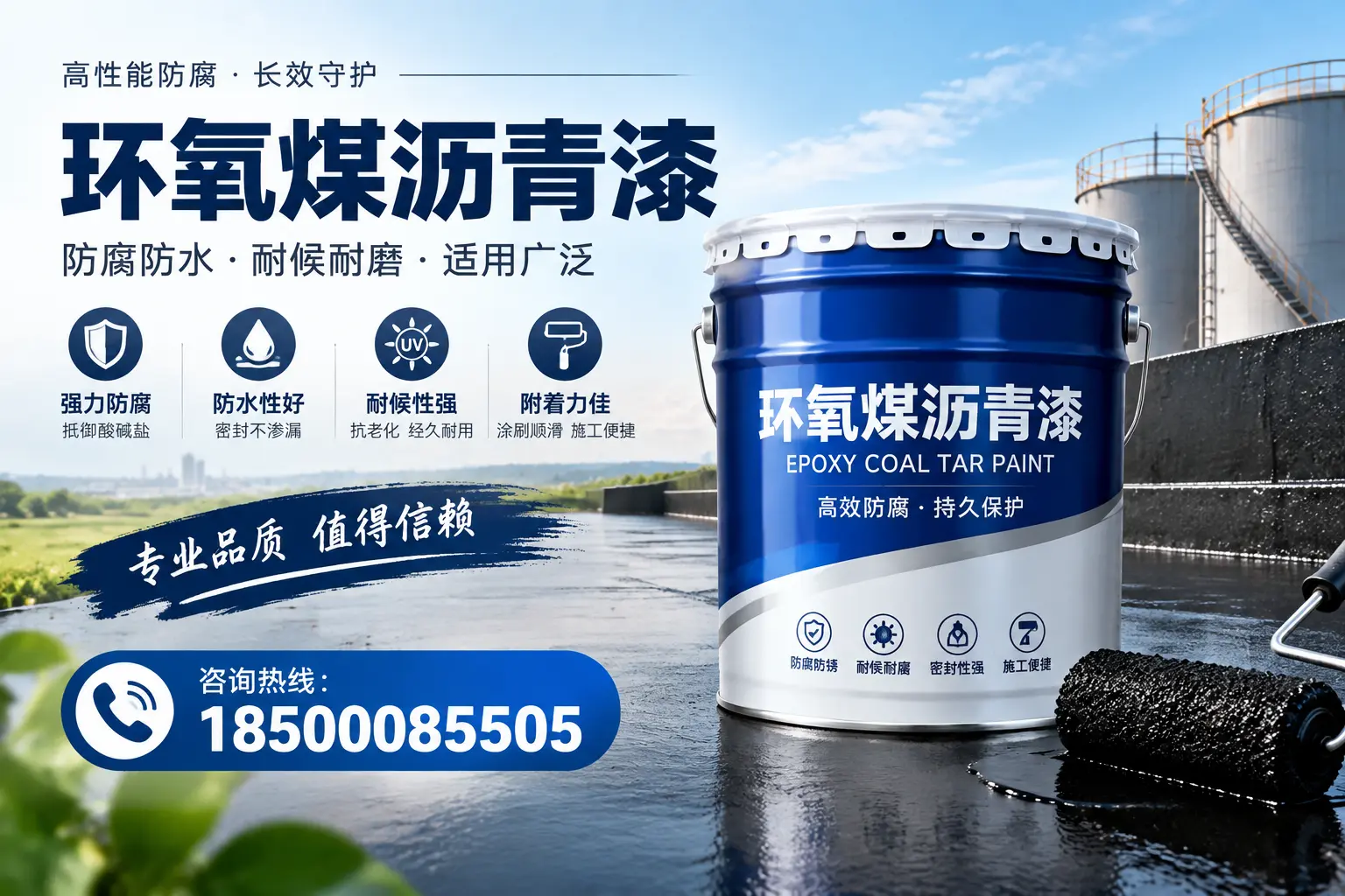 环氧煤沥青漆与油漆的区别，威海消费者最关心的问题